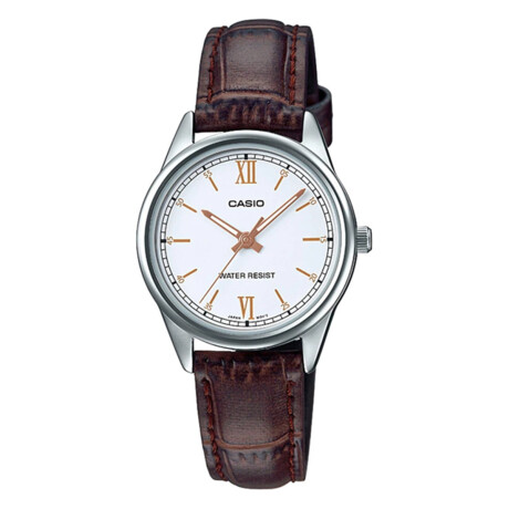 RELOJ CASIO LTPV005L-7B3UDF CLÁSICO CUERO MARRÓN 0