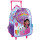 Mochila Escolar Gabby Dollhouse Infantil Con Carro 1