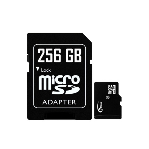 Memoria micro SD 256GB clase 10 Unica