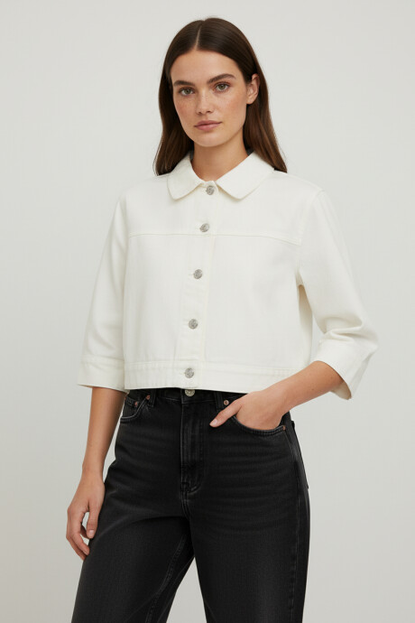 Chaqueta Tego Marfil / Off White