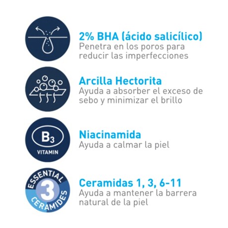 Limpiador control imperfecciones CeraVe Blemish Control 236ml Limpiador control imperfecciones CeraVe Blemish Control 236ml