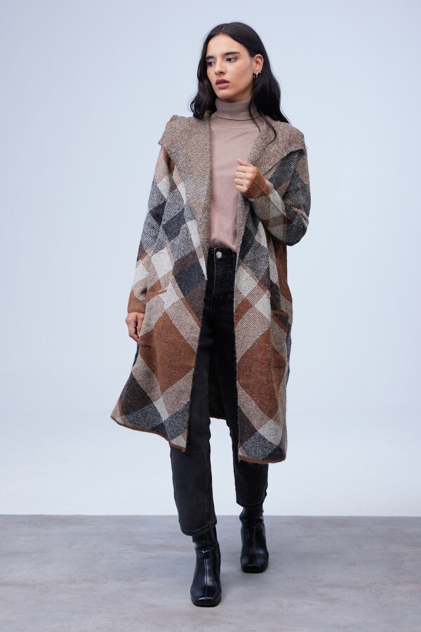 Cardigan Cuadrille TOSTADO/MULTI
