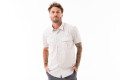 CAMISA CAZADORA HUNTER Gris Hielo
