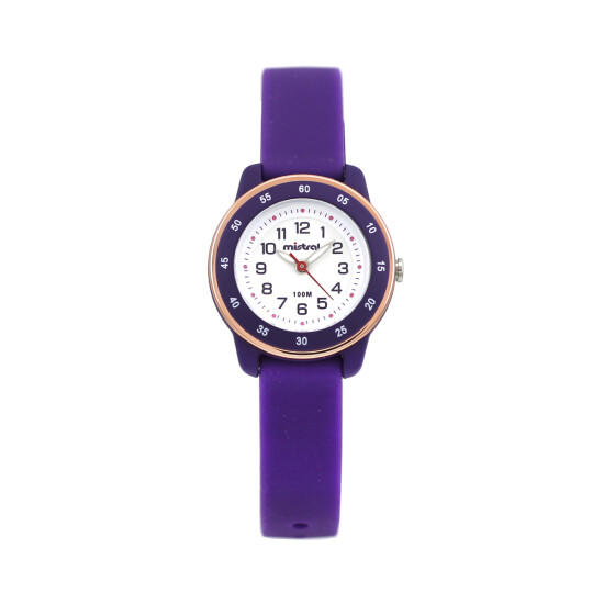 Reloj Mistral Deportivo Silicona Violeta 0