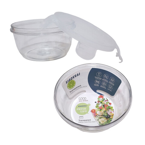 Contenedor acrílico hermético 1000ml Contenedor Acrílico Hermético 1000ml