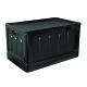 Caja organizadora plegable 75 lts NEGRO