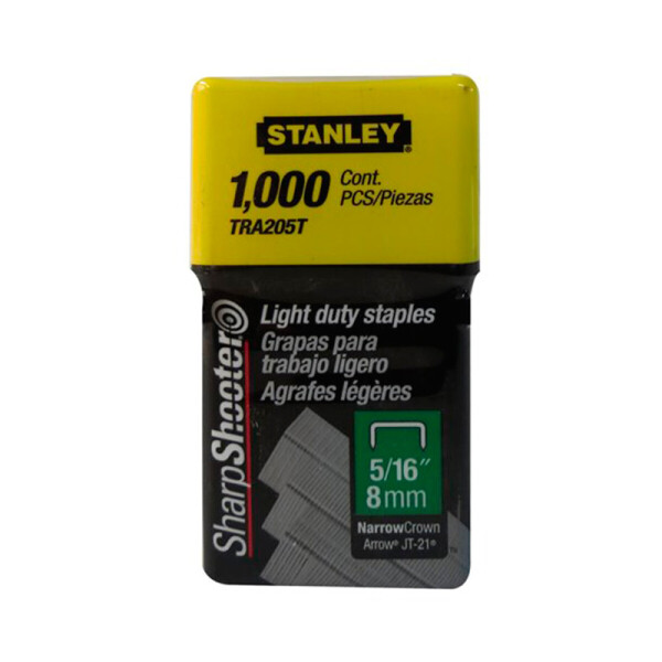 Set de Grampas Livianas 5/16" Stanley