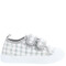 Championes de Niños Croco Kids BLAZE con velcros Gris