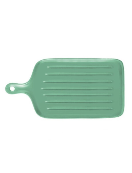 PLATO RECT. CERAMICA 29x15x3CM VERDE MATE PLATO RECT. CERAMICA 29x15x3CM VERDE MATE