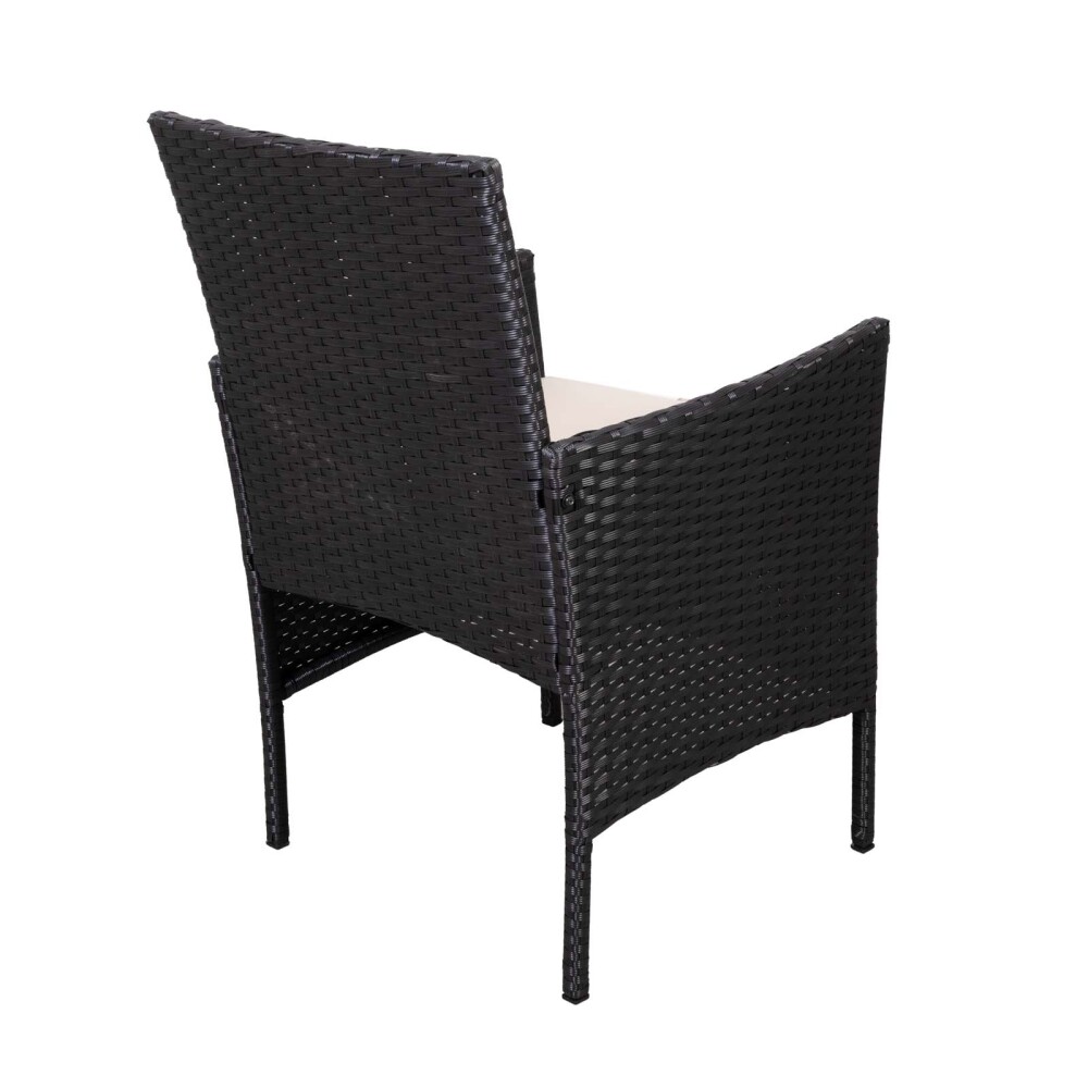 SET LIVING EXTERIOR RATTAN-SINTETICO-Y-ACERO NEGRO APOLO