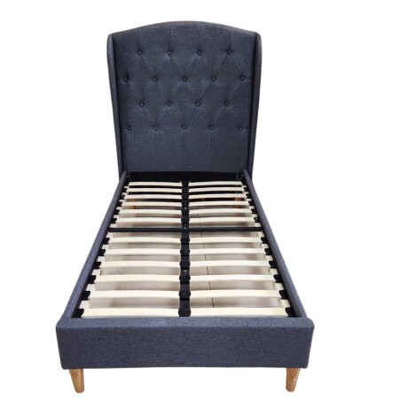 Sommier 1 plaza Hamptons Hybrid Ruthenium con Respaldo 80X185 Sommier 1 plaza Hamptons Hybrid Ruthenium con Respaldo 80X185