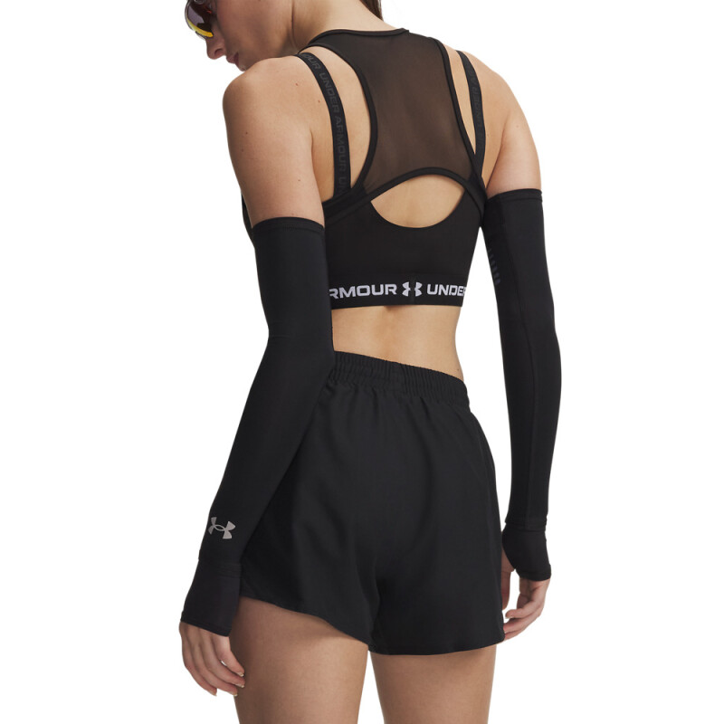 UA Fly By 3'' Shorts-RED BLK-001