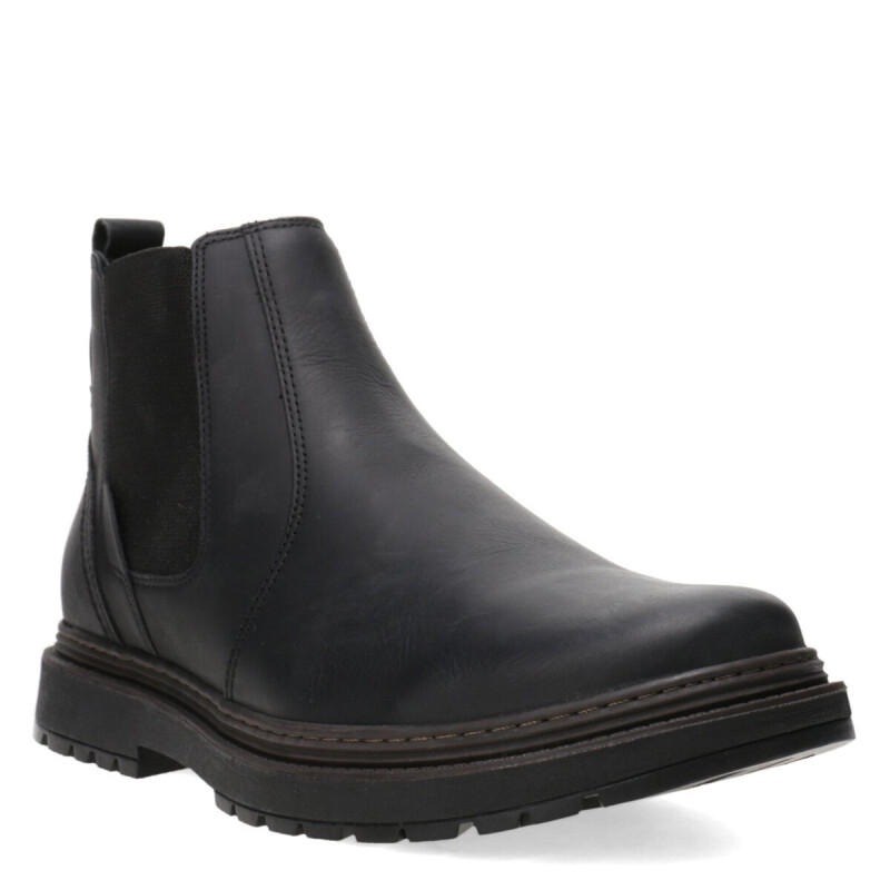Botas de Hombre Freeway Casual - JACK2 02 Negro (Cuero Graso)