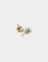 Aros Pasantes Premium Gold Aros Pasante De Acero Quirúrgico - Combinacion Bicolor
