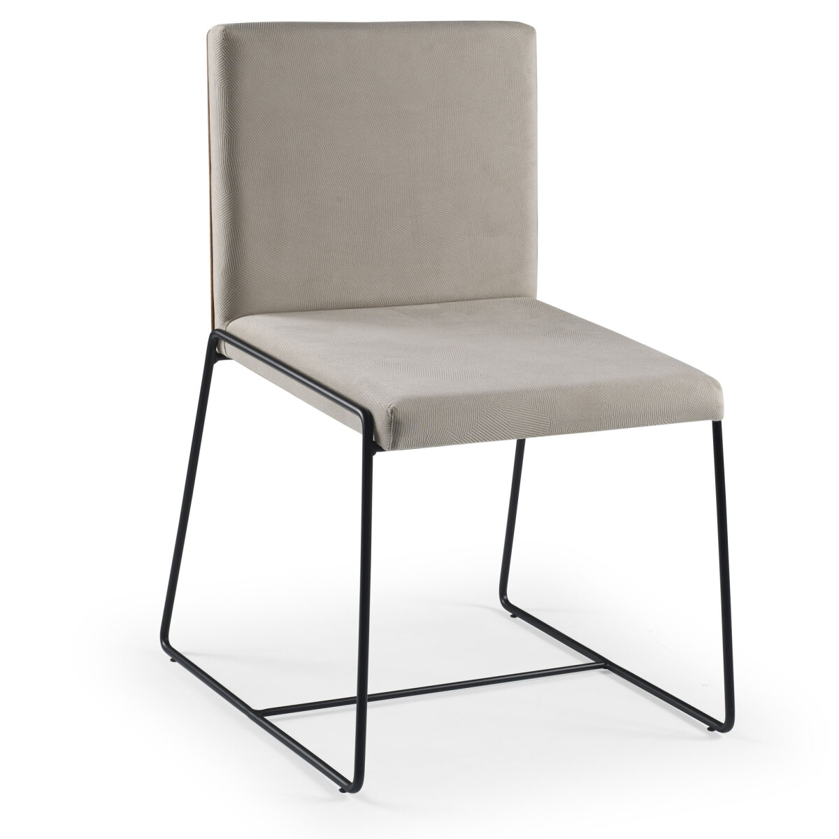 SILLA DE ESCRITORIO - MADERA-Y-METAL MARRON JERSEY 