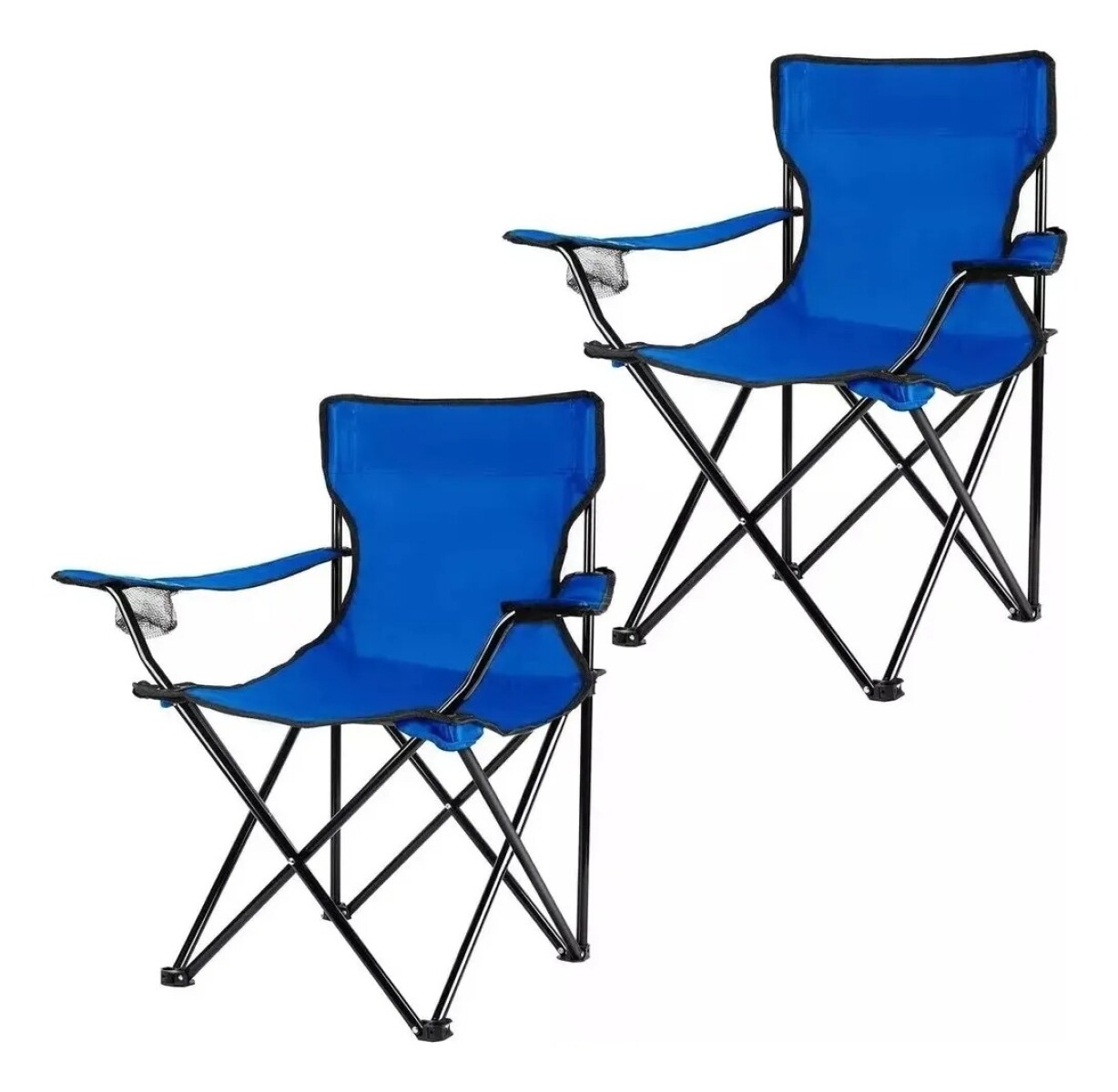 Silla Plegable Camping Pesca Multiuso Pack 2 