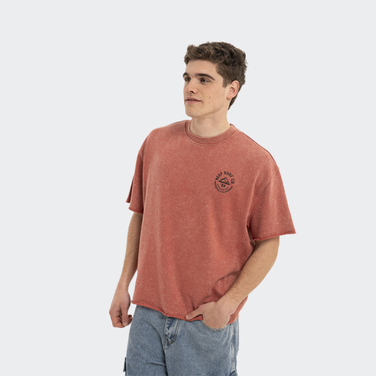 Remera Reef Oversized Terracota