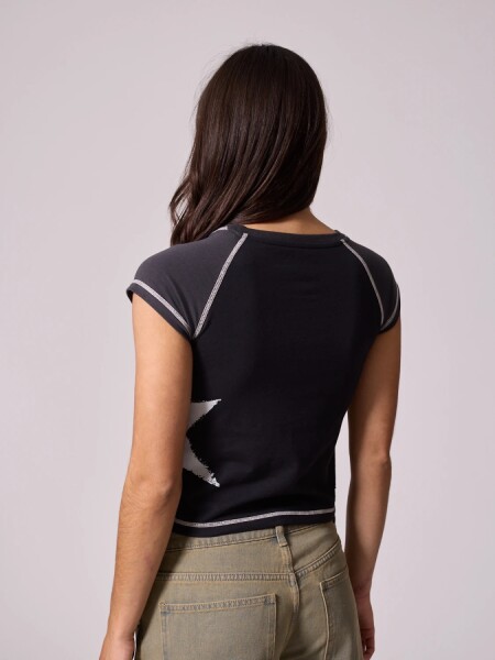 T-SHIRT DIXIE MELMAN NEGRO