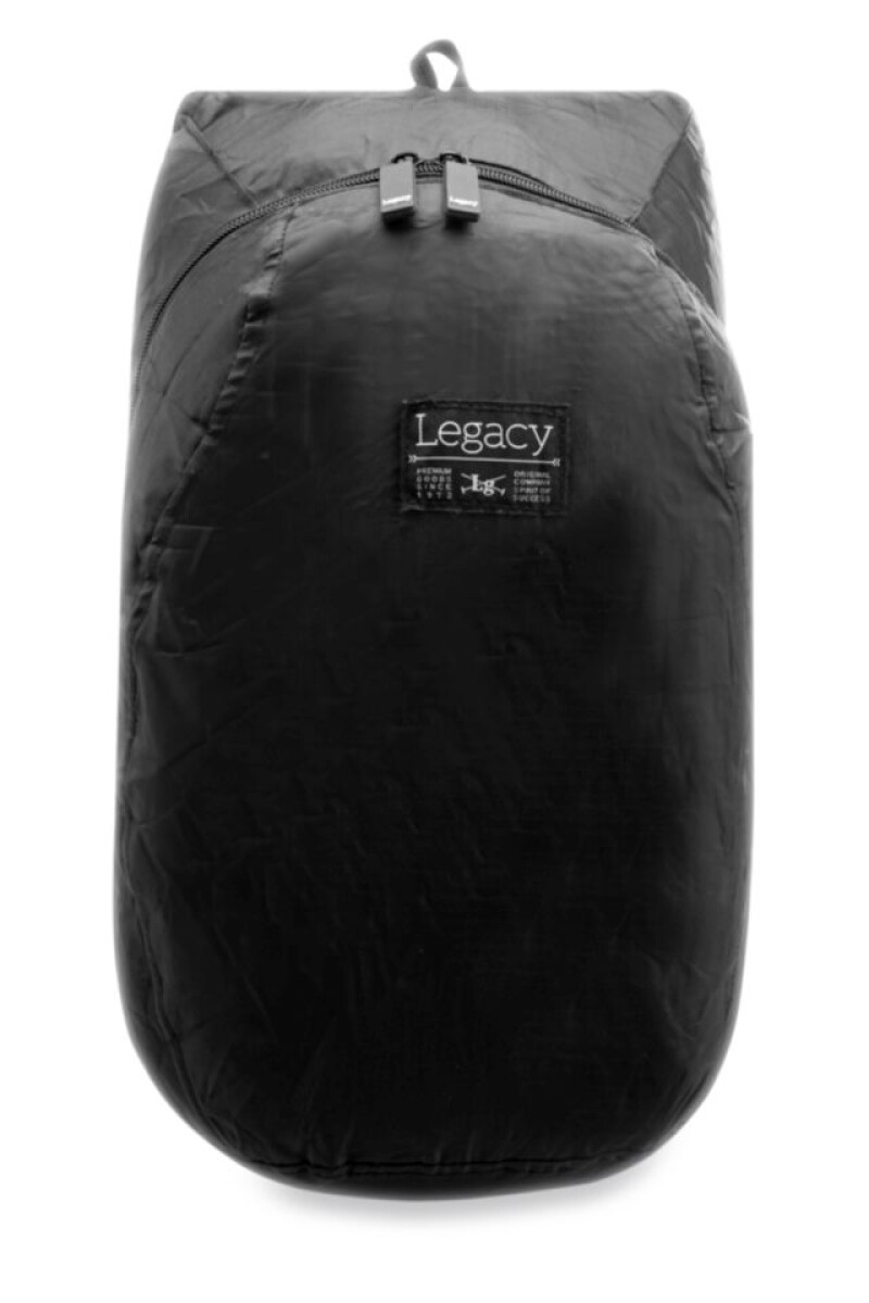 MOCHILA PLEGABLE LISA - Negro 