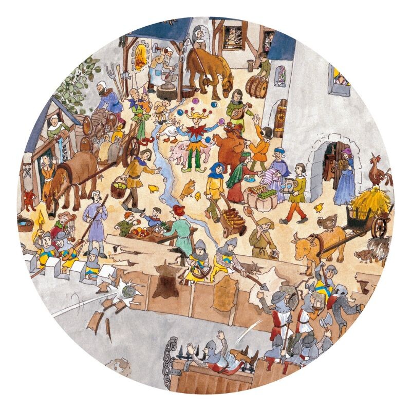 Puzzle 100 pcs FSC MIX El Castillo