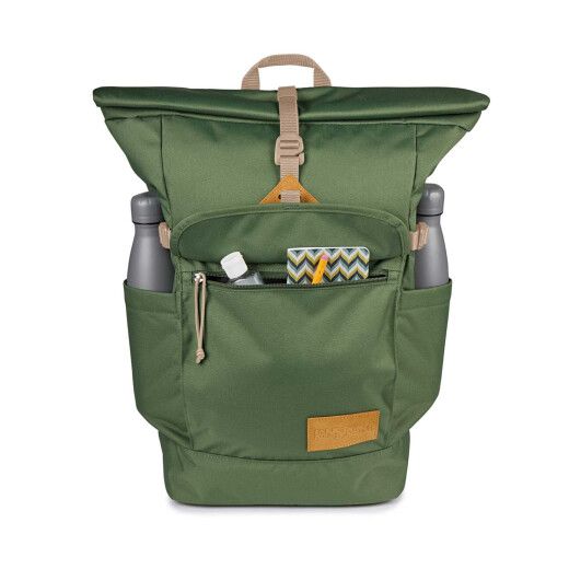Mochila Jansport Hatchet Rolltop - Verde Mochila Jansport Hatchet Rolltop - Verde