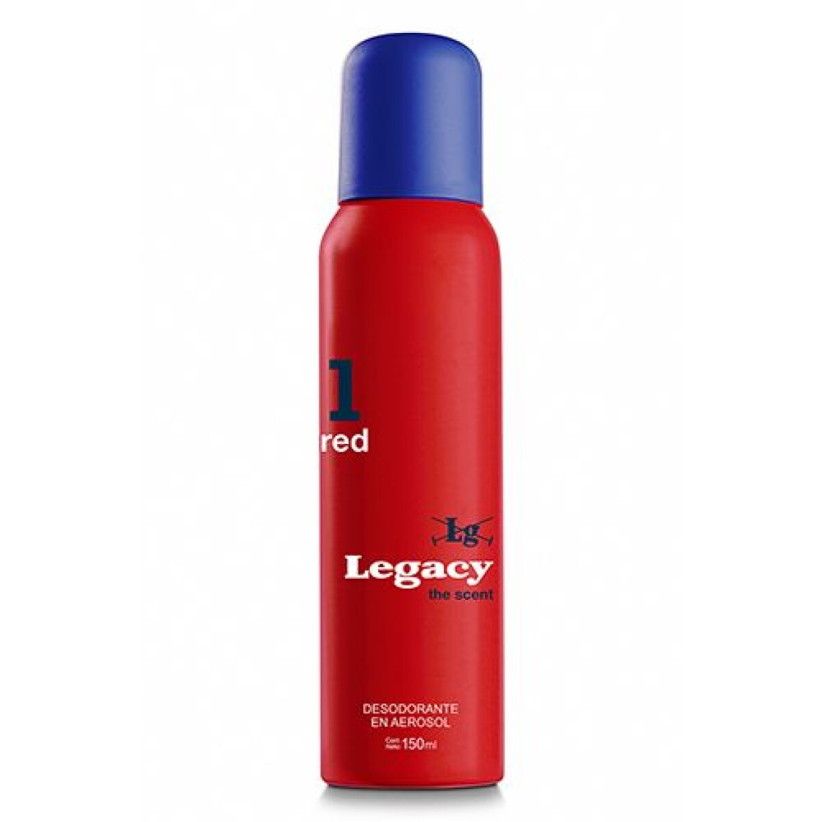 Desodorante Legacy 1 Red Aerosol | Fragancia Masculina y Protección Duradera