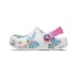 Classic Butterfly Clog T - Niños White/multi