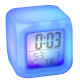 Reloj Despertador Cambia De Colores Fluo Con Termometro, Etc Reloj Despertador Cambia De Colores Fluo Con Termometro, Etc
