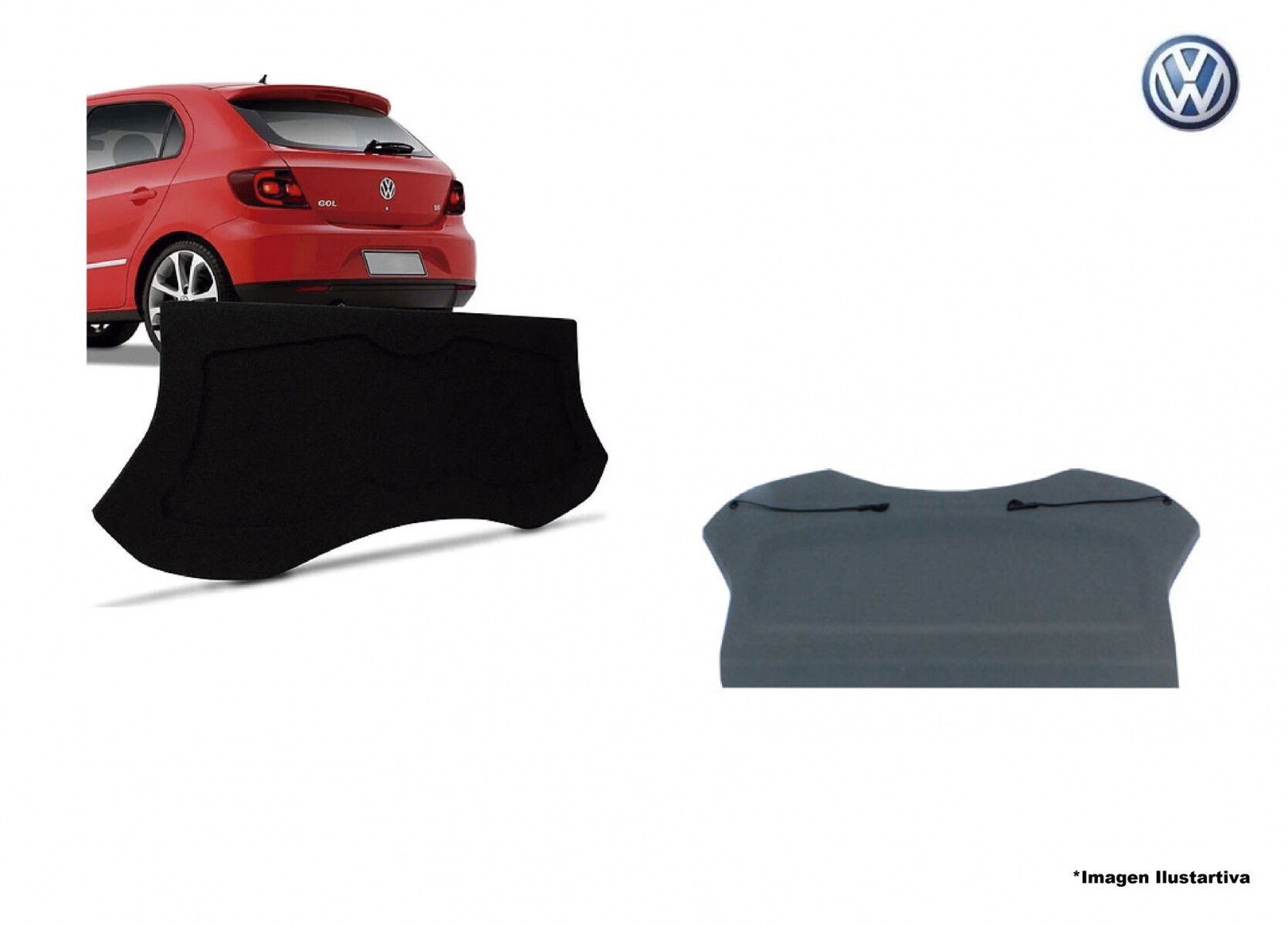 TAPA PORTA EQUIPAJE GOL G5 