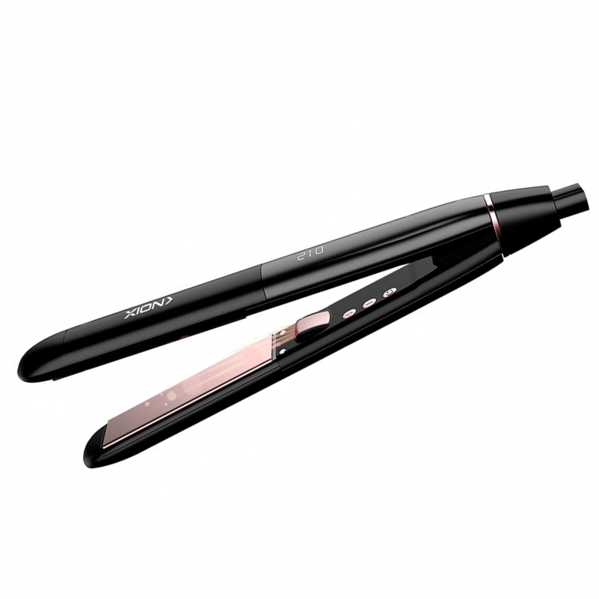Planchita De Pelo Profesional XION XI-TITANIUM2 Temperatura Regulable - Black 