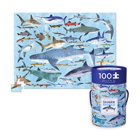 Puzzle Crocodile Creek 100 Piezas 35 x 48 cm TIBURONES