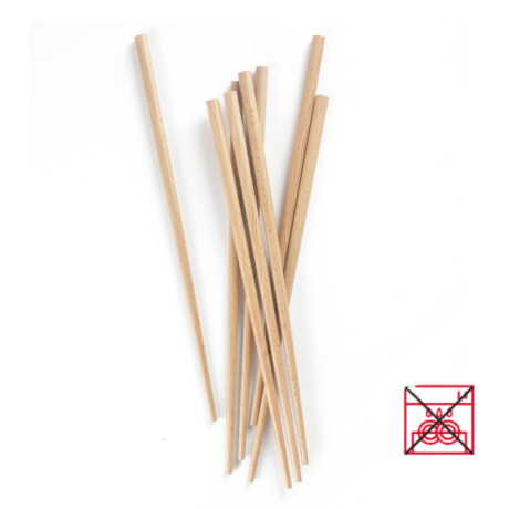 Palillos de Madera Set 8 Unidades 24 cm Ibili Palillos de Madera Set 8 Unidades 24 cm Ibili