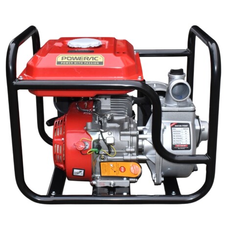 POWERAC MOTOBOMBA A GASOLINA 7HP 208CC 50MM 6 HORAS DE TRABAJO Powerac Motobomba A Gasolina 7hp 208cc 50mm 6 Horas De Trabajo