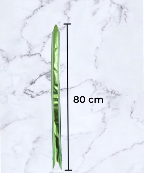 Moño magico grande 5,5 cm x 70 cm VERDE