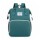 Mochila 2en1 Bolso Maternal Cuna Cambiador Plegable Portable Verde