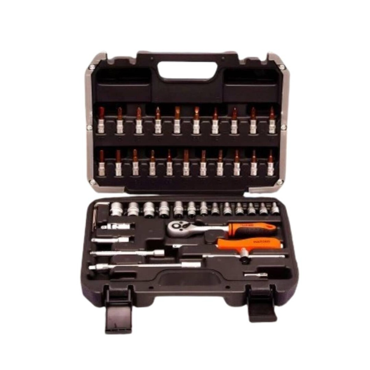 JUEGO DE DADOS ENC 1/4 CON VALIJA 46 PZAS PRO HARDEN ++ - N/a 