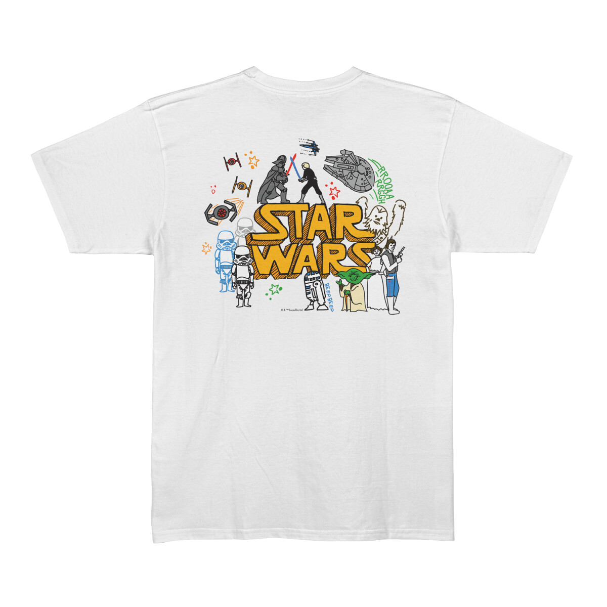 REMERA LUKE VS VADER 