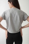 Remera Asteria Gris Melange