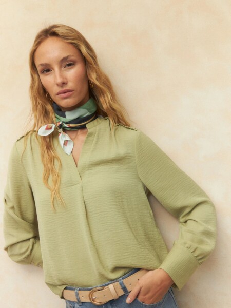 BLUZA ALLIE AZEDA VERDE