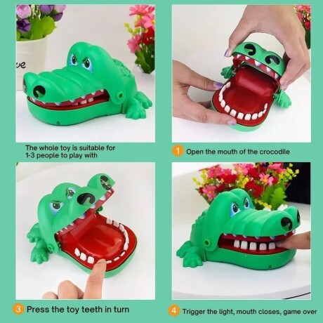 Juego de Mesa Infantil Cocodrilo Loco 001