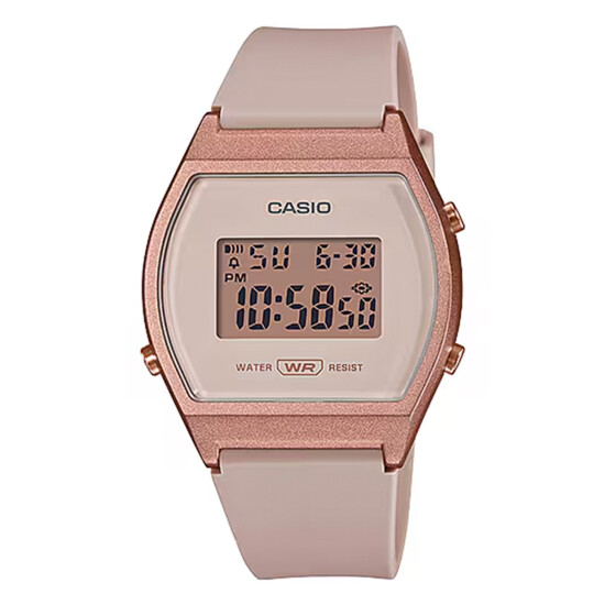 Reloj CASIO LW204-4ADF Silicona Rosada Esfera 35mm 0