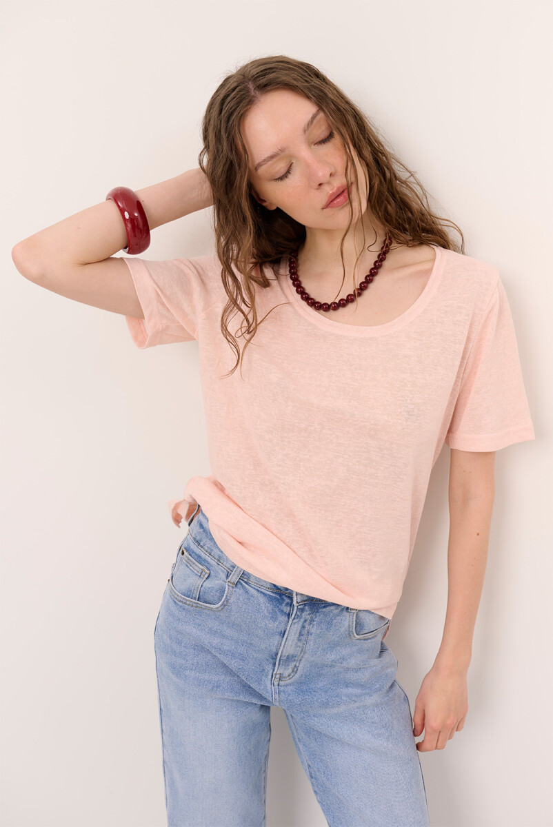 REMERA FLAMEE - ROSA 