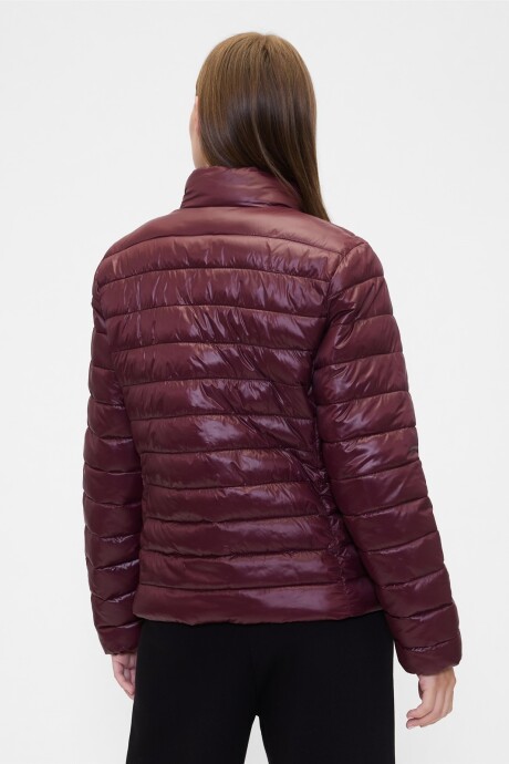 Campera Puffer Mujer Tuscan Red