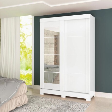 Ropero 2 puertas corredizas con espejo Ropero 2 puertas corredizas con espejo