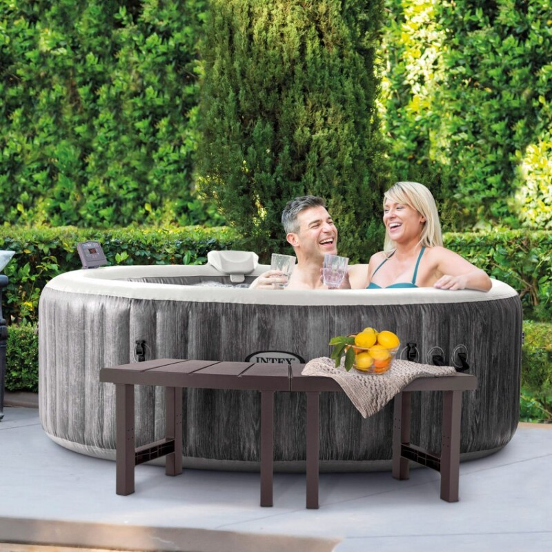 INTEX JUEGO DE 2 BANCOS MEDIANOS PARA PURE SPA CIRCULAR DE 4 PERSONAS Intex Juego De 2 Bancos Medianos Para Pure Spa Circular De 4 Personas