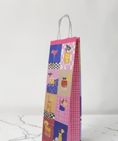 Bolsa 14x08x40 cm COKTAILS