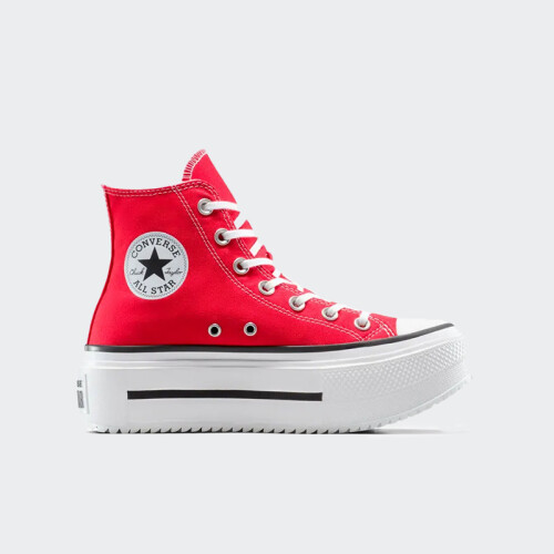 Championes Converse All Star Lift Double Stack Rojo