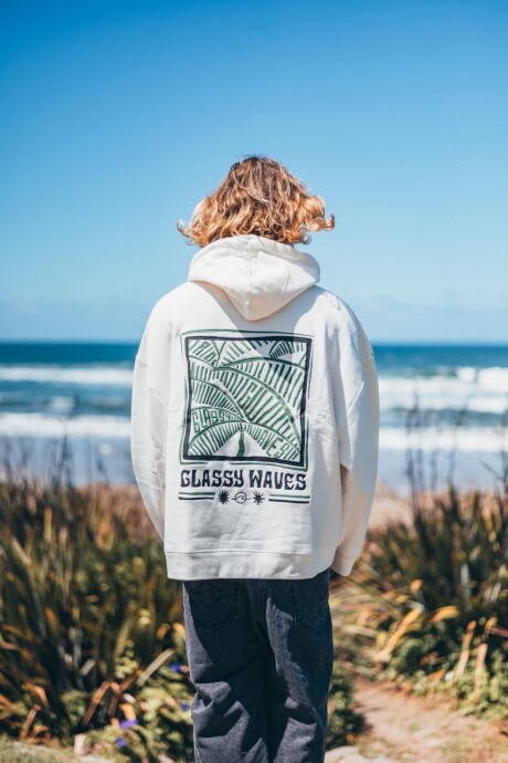 Hoodie Nativo Bordado / Natural - Preventa U