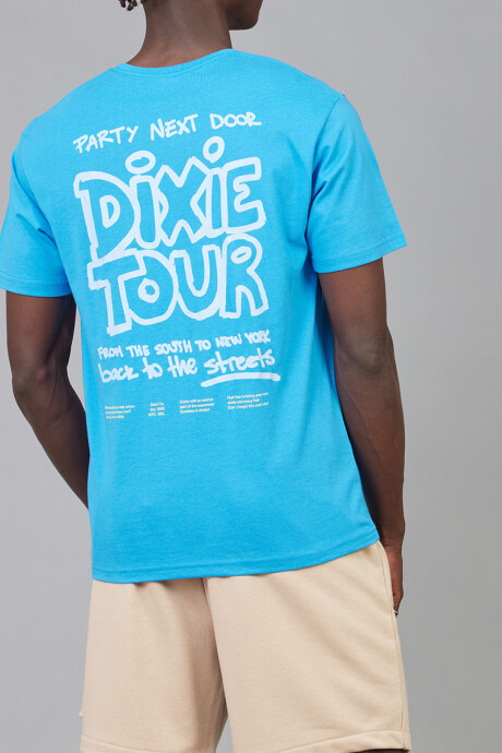 T-SHIRT MAKENA DIXIE Azul