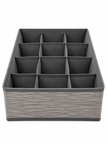 ORGANIZADOR DE ROPA INTERIOR GRIS